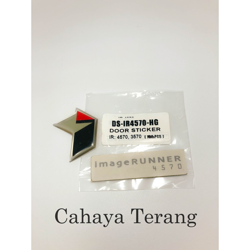 Door Sticker Mesin Fotokopi Canon IR 4570 DS IR-4570-HG Import