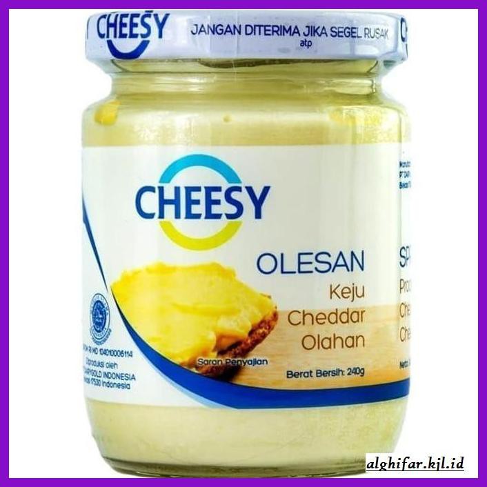 

Ujekujek- Cheesy Spread Cheddar Cheese 240Gr / Keju Oles Cheesy -Original.