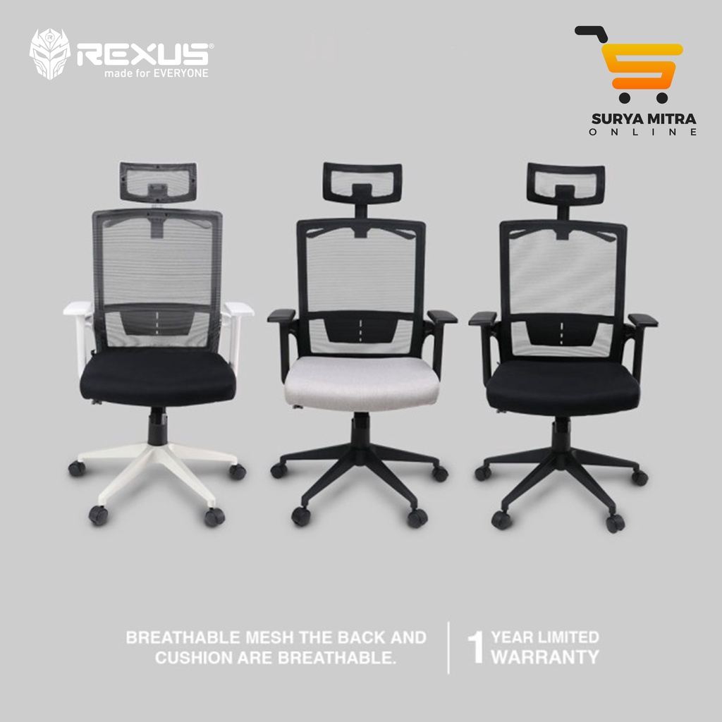 Rexus Ergonomic Office Chair Kursi Kantor NC-1 NC1