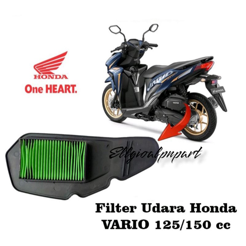 FILTER UDARA SARINGAN FILTER UDARA HONDA VARIO 150 LED VARIO 125 LED VARIO 125 TECHNO ORIGINAL LOSPA