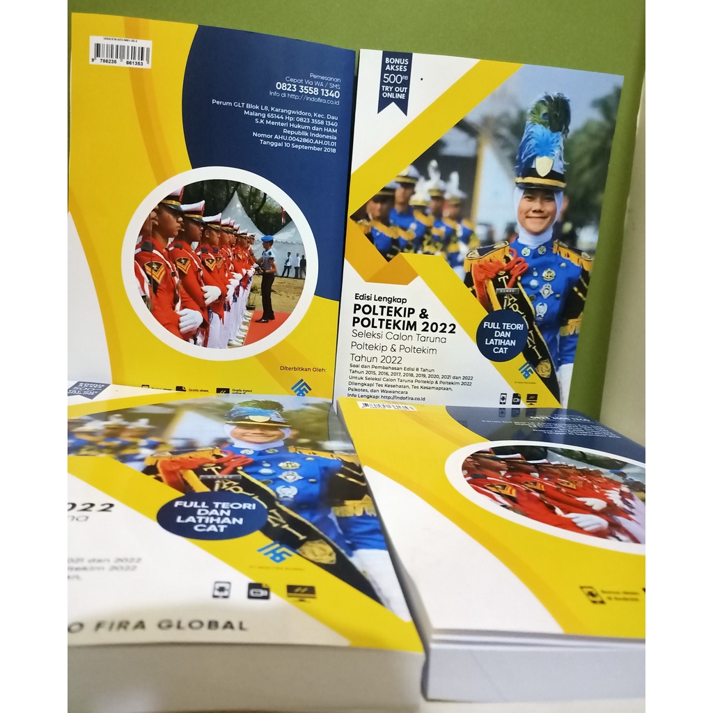 Soal dan Pembahasan Buku Poltekim & Poltekim 2022 (Edisi Lengkap) + Bonus Akses Online