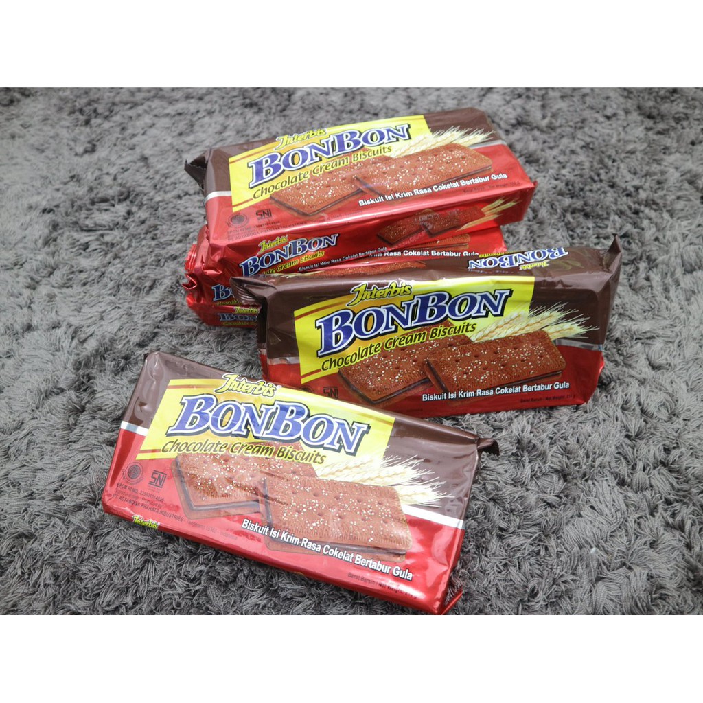 

INTERBIS Bonbon Chocolate Cream Biscuits [210 g]