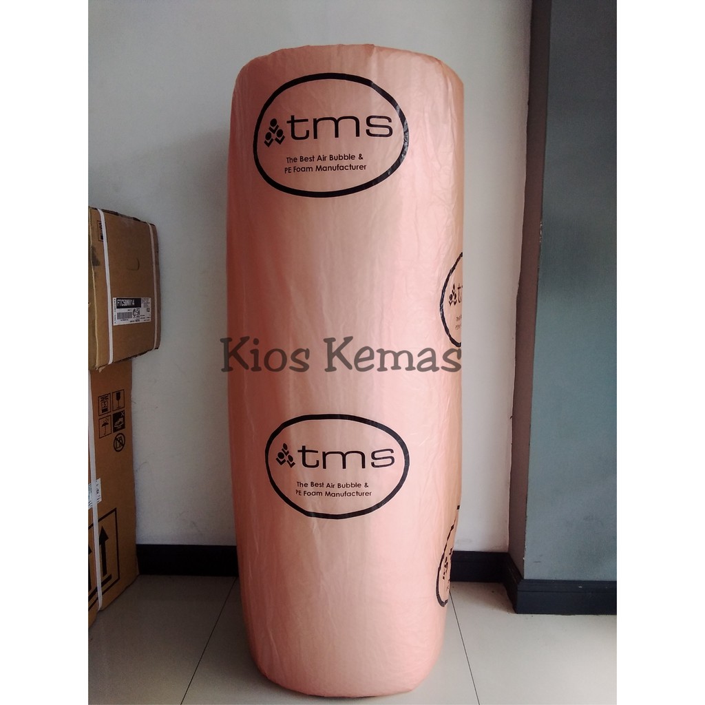 

Bubble Wrap 125cm x 50m - Plastik Bubble Packing Bungkus Orange - Bening