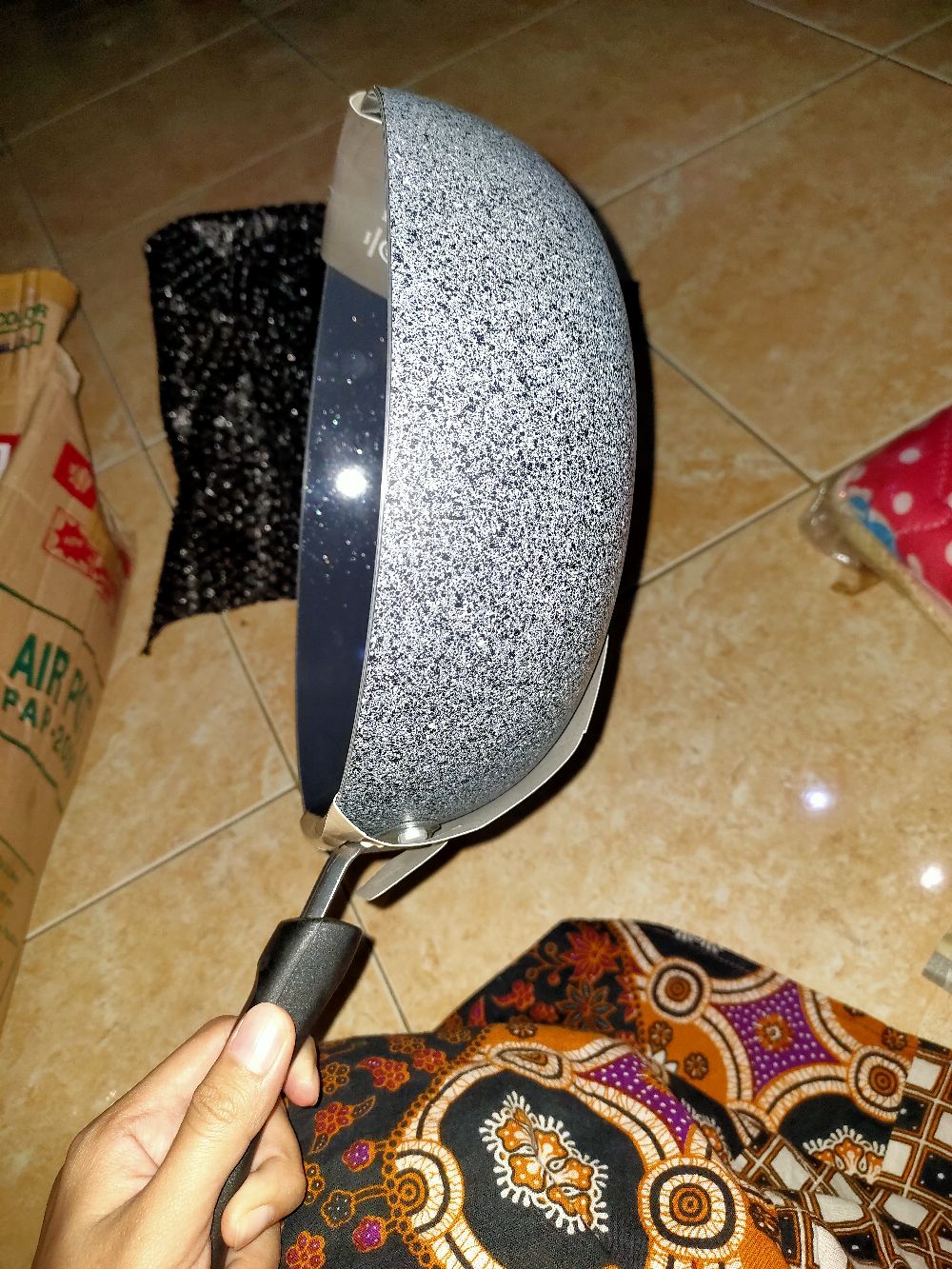 Neostone Deep Wok 24cm Ns / Wajan Ceramic Maxim