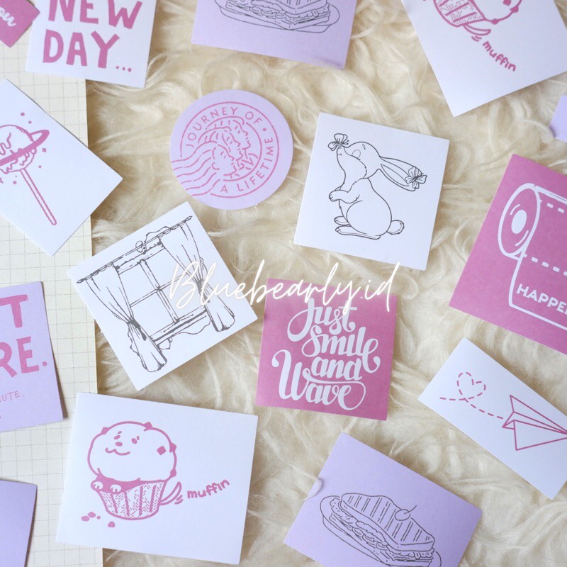 

Sticker Aestetik Korean Style Cute Vintage Dekorasi Jurnal Diary Scrapbook