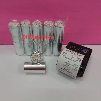 

10 ROLL THERMAL PRINTECH PAPER / KERTAS KASIR / KERTAS THERMAL / KERTAS STRUK 57 X 30