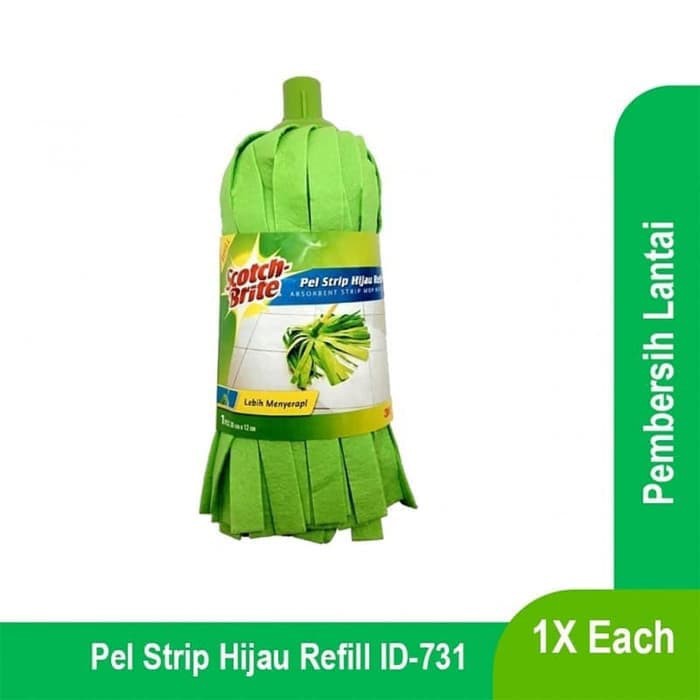 REFIIL PEL ABSORBENT STRIP MOP REFILL ID-731 3M SCOTCH-BRITE /  REFIL PEL LANTAI SCOTCH BRITE