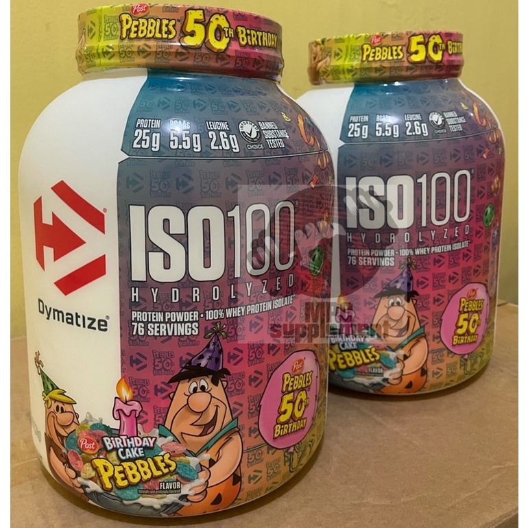 Dymatize ISO100 ISO100 Hydrolyzed Whey Protein Powder 5 lb BPOM