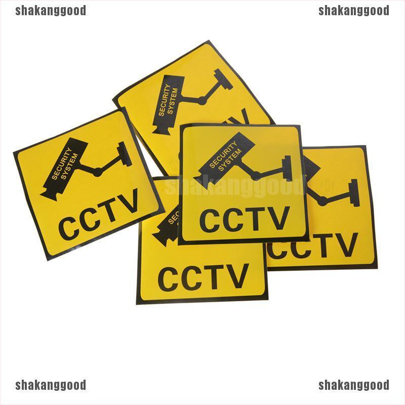 Stiker Sistem Keamanan CCTV Anti Air untuk Mobil jioe