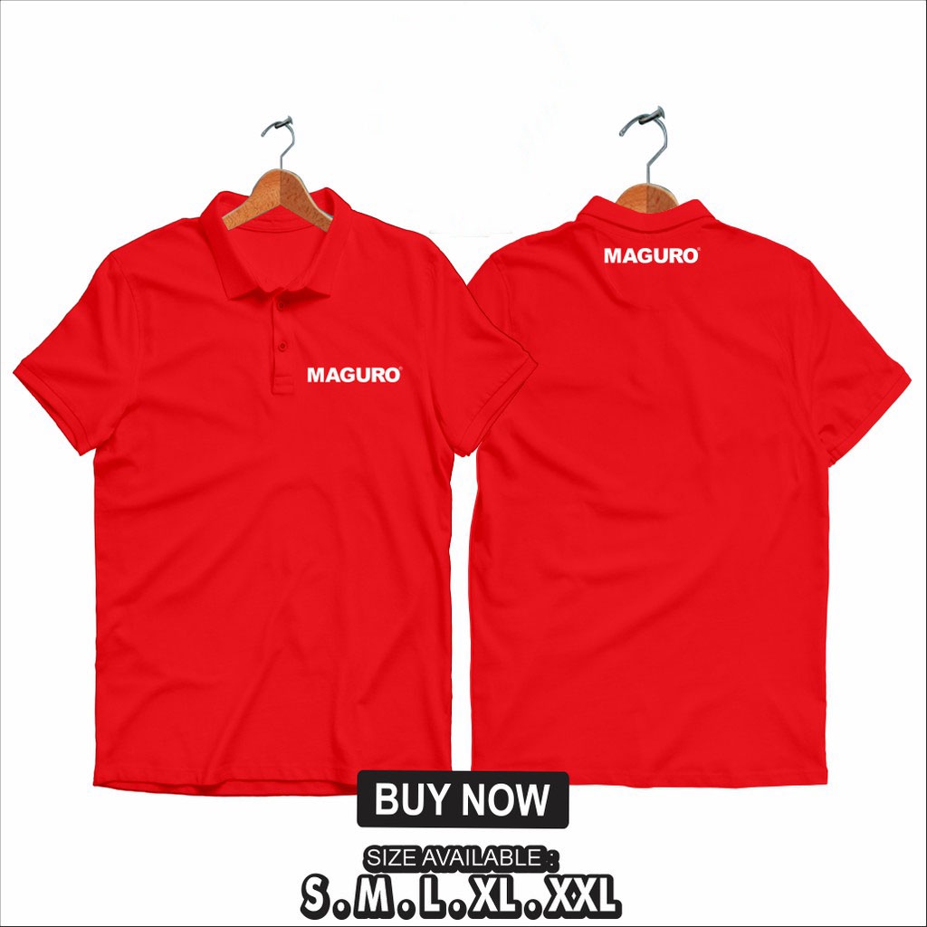 poloshirt maguro premium / kaos kerah maguro lengan pendek