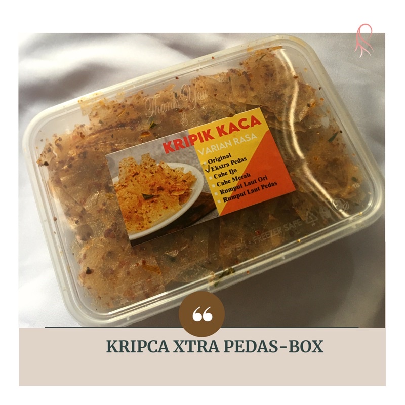 

KRIPIK KACA box - Arabella snackit