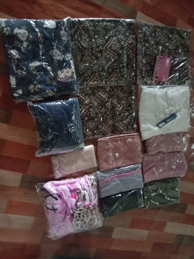 Majujaya Batik - Batik Couple Dress Kemeja Pendek - Bisa Beli Terpisah - Dc307