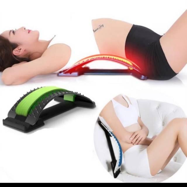 Alat terapi tulang punggung .Waist relaxe mate, sandaran terapi tulang punggung
