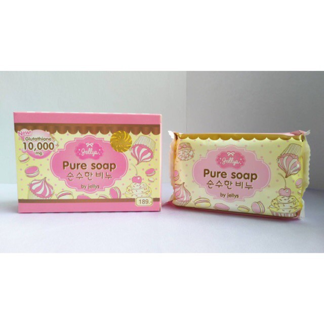 [ORIGINAL] JELLYS PURE SOAP BPOM Asli Ori Sabun Jelly Jely Jelys Jelis Jeli Pemutih Whitening