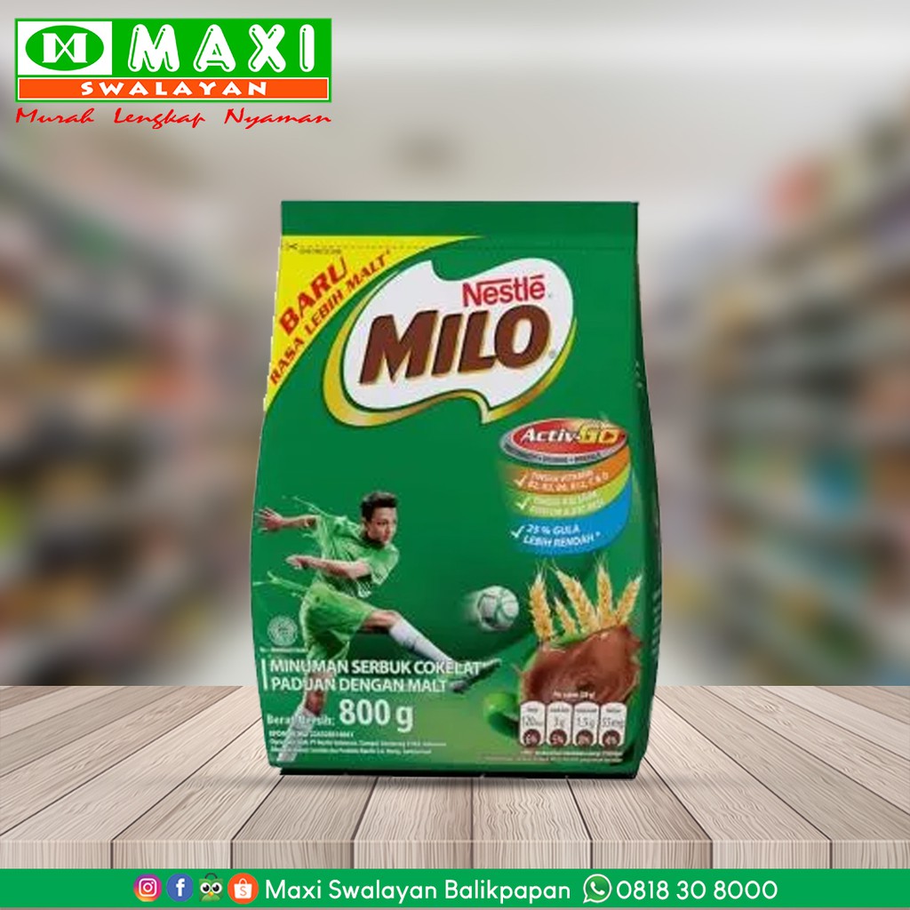 

Milo Active Bag 800gr