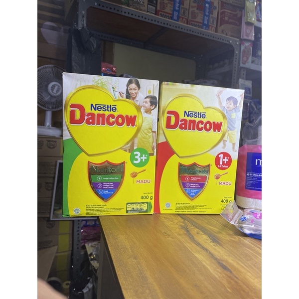 SUSU DANCOW NESTLE 400 GRAM 1+ atau 3* MADU ATAU VANILA