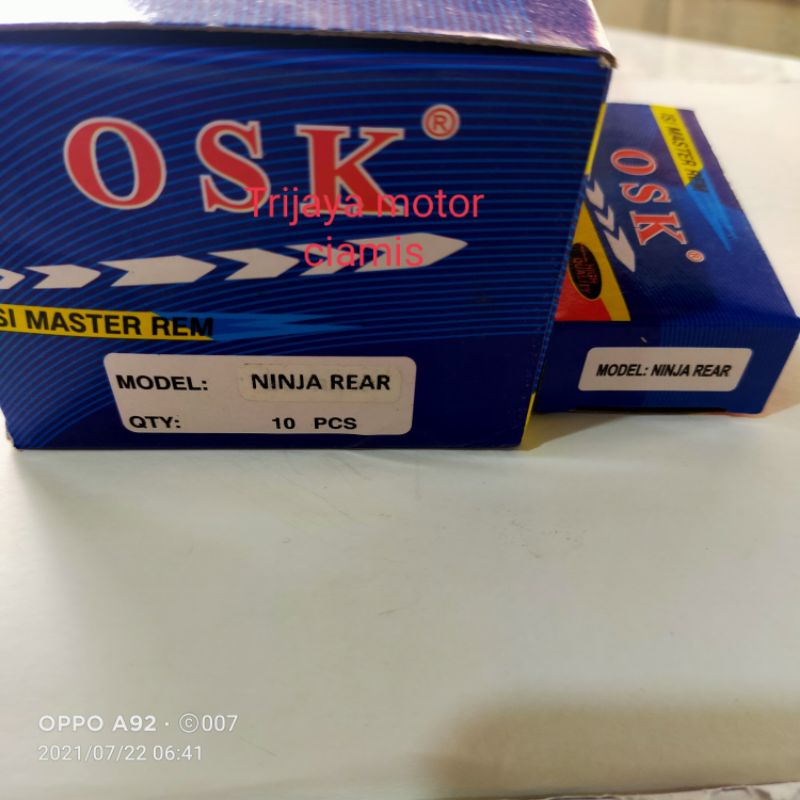 seal master rem belakang ninja rr/mx