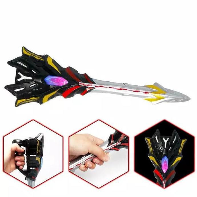 Terbaru  Tombak Ultraman - Mainan Senjata Ultraman Tombak / Ultraman Sword