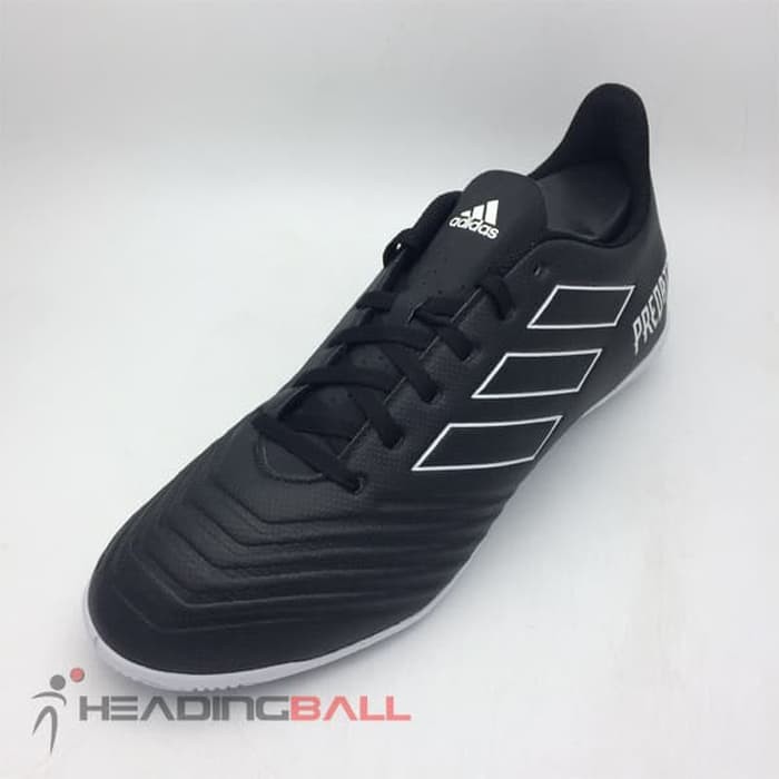 {KUALITAS TERBAIK}     Sepatu Futsal Adidas Original Predator Tango 18.4 Black White DB2137