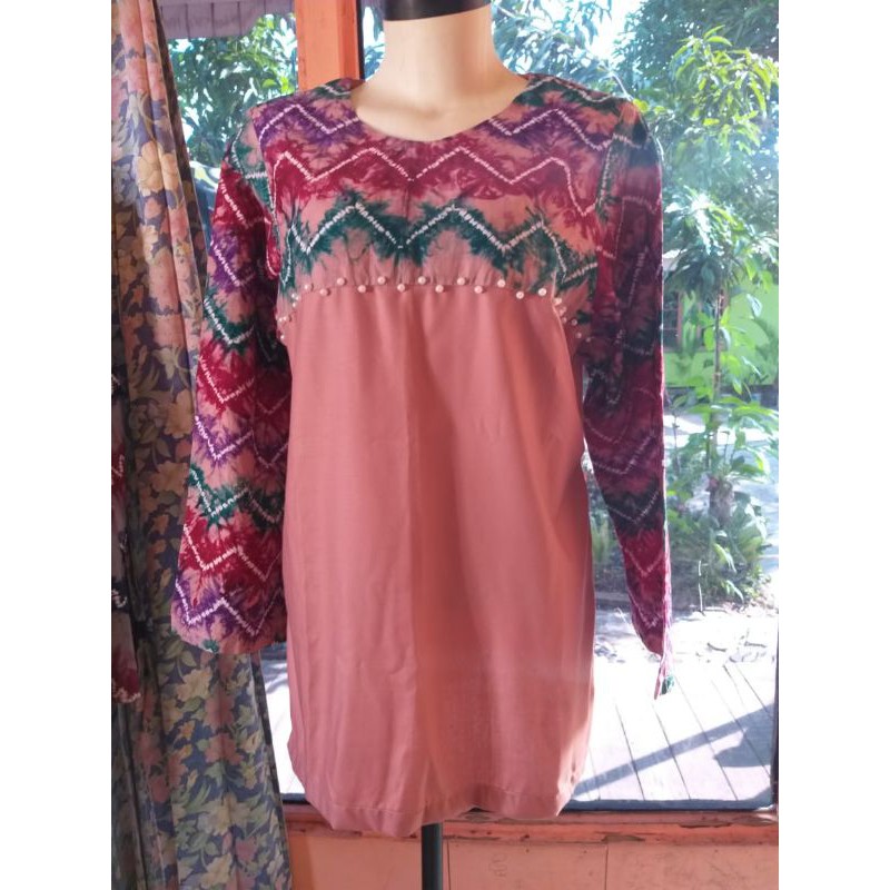 Blouse sasirangan