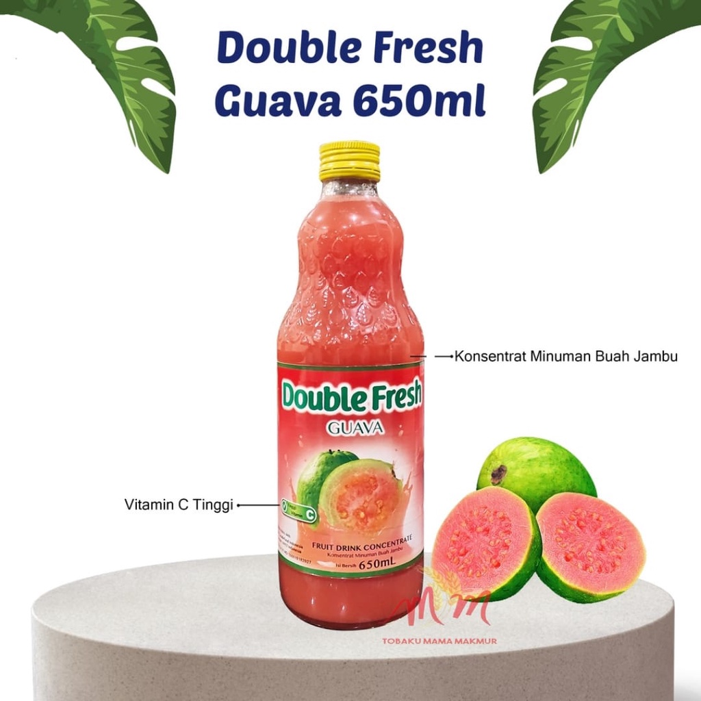 

DOUBLE FRESH GUAVA / FRUIT DRINK CONCENTRATE / MINUMAN KONSENTRAT BUAH JAMBU