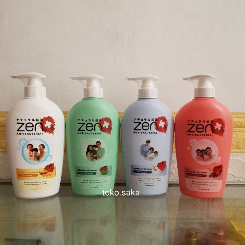 Sabun Zen Pump - Sabun Zen Cair 500ml - Zen Body Wash - Sabun Mandi Cair