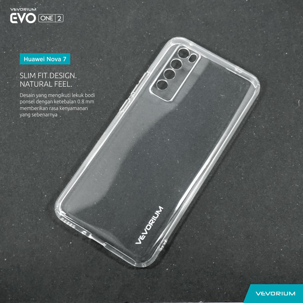 VEVORIUM EVO ONE Huawei Nova 7 Soft Case Softcase Premium Clear