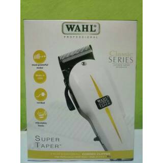 Mesin  cukur  wahl hair clipper profesional wahl super taper   Mesin  cukur  wahl hair clipper profesional wahl super taper