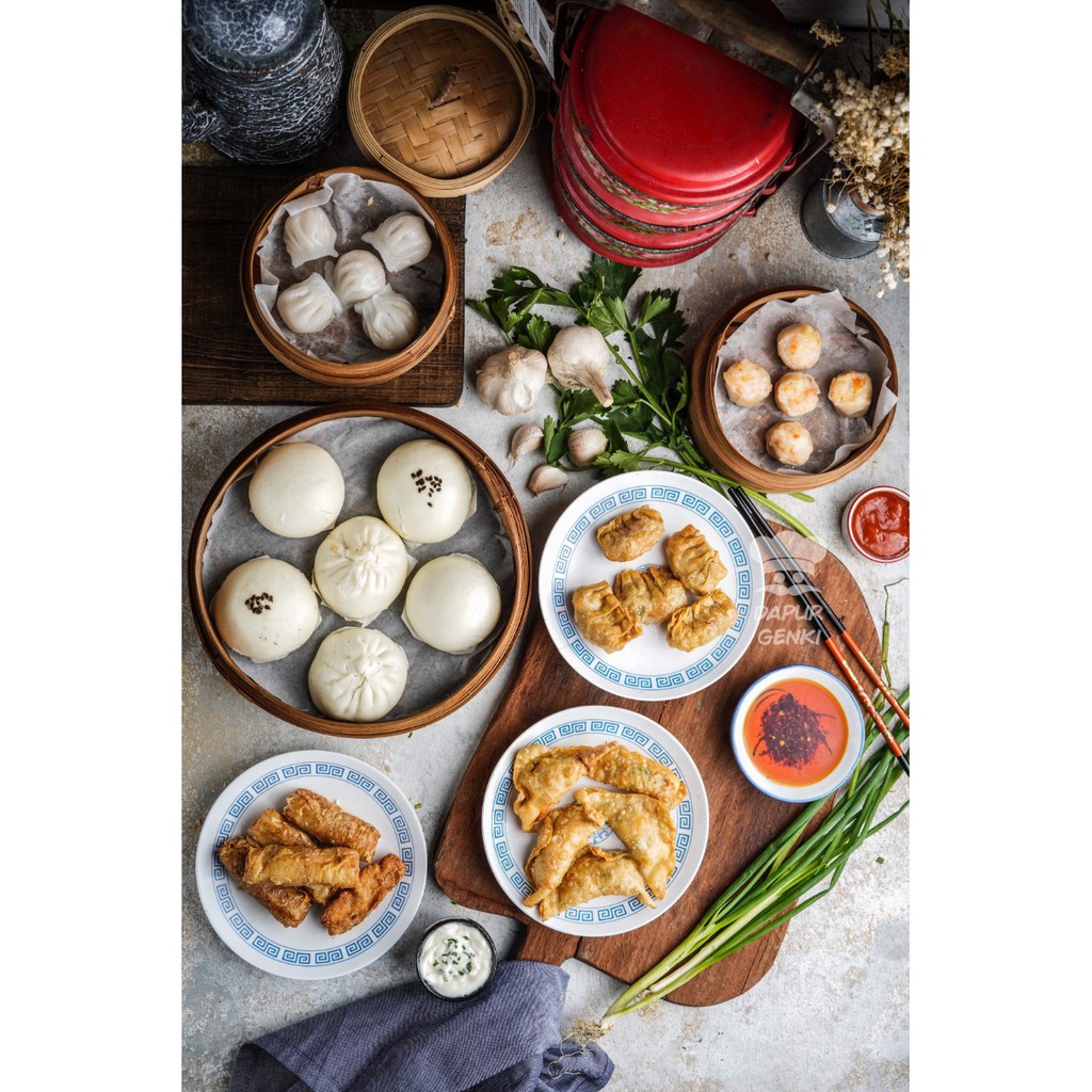 

DimSum Setengah Set dengan Promo 1Rp Bakpao