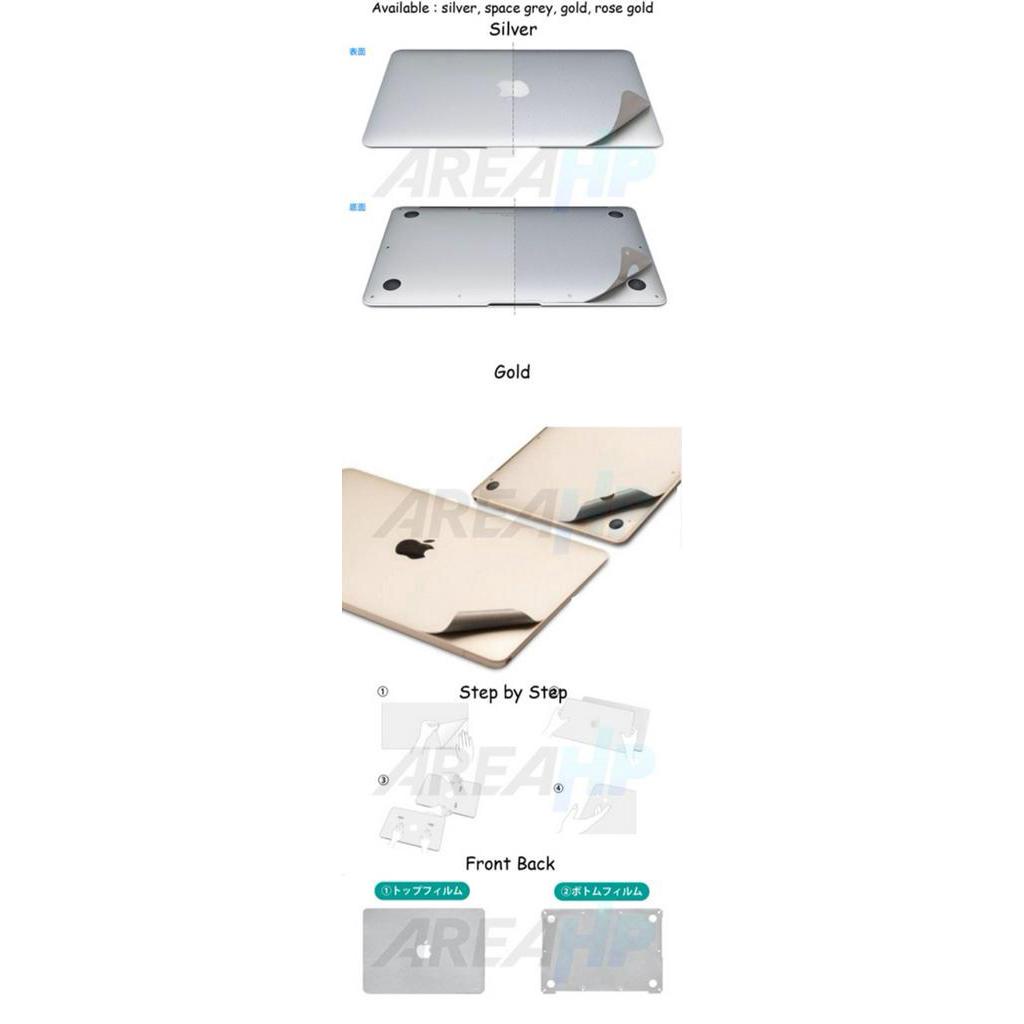 Mac Cover Skin Guard Protector Anti Gores Pelindung Macbook Air Retina 13,3 Inch A1932