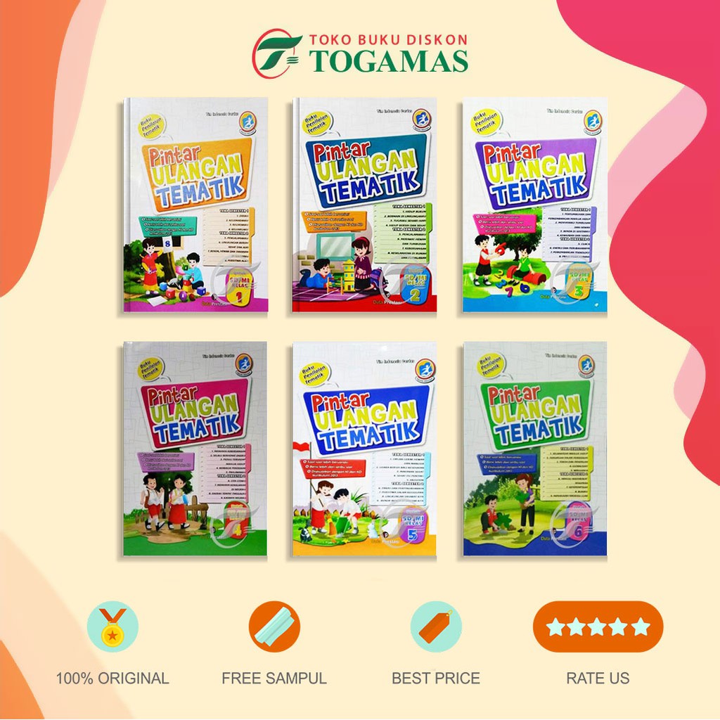 Pintar Ulangan Tematik SD/MI Kurikulum 2013 - Duta Prestasi