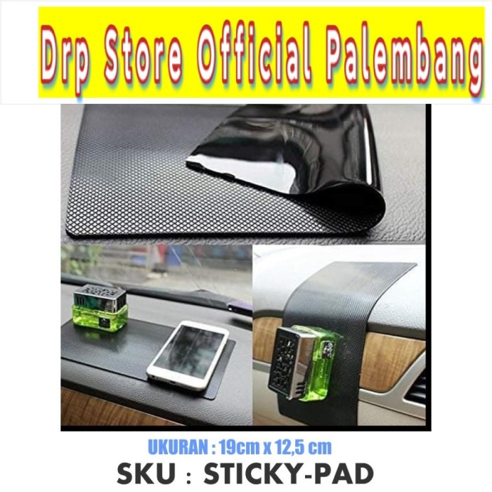 Sticky Pad Mobil Besar Anti Selip Licin Alas Dashboard NonSlip DashMat