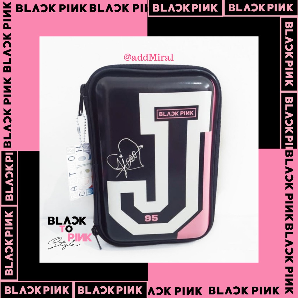 

KOTAK PENSIL BLACKPINK BLINK JISOO 95 KPOP YG MODEL SMIGGLE TEMPAT PENSIL HARD CASE