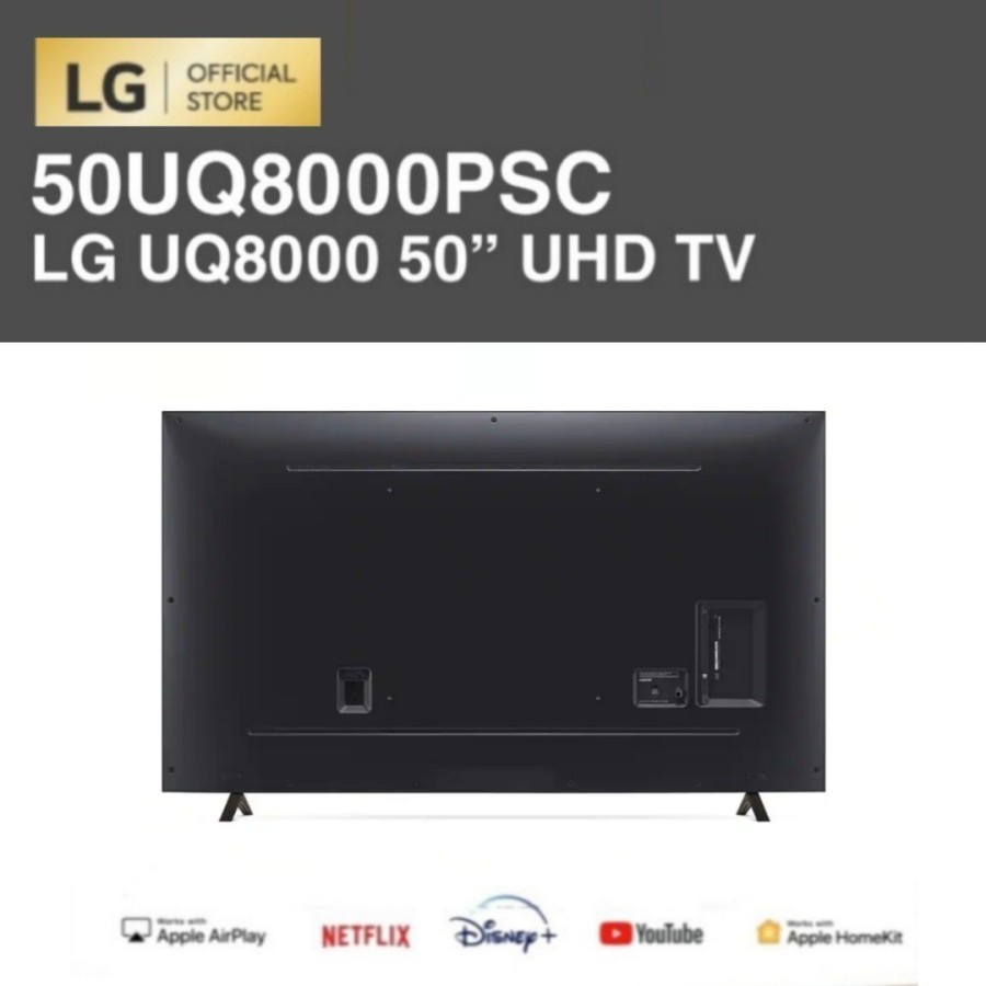 2022 LG 50UQ8000PSC / 50UQ8000 4K Smart UHD TV AI ThinQ 50Inch 50UQ8000