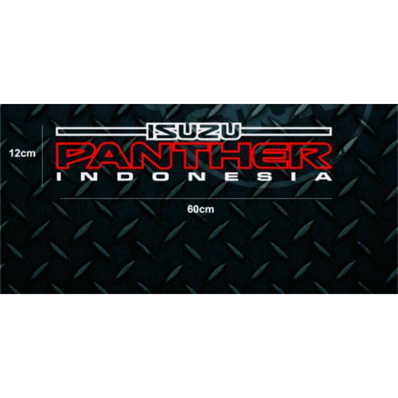 Sticker Cutting Kaca Depan Mobil Panther Indonesia