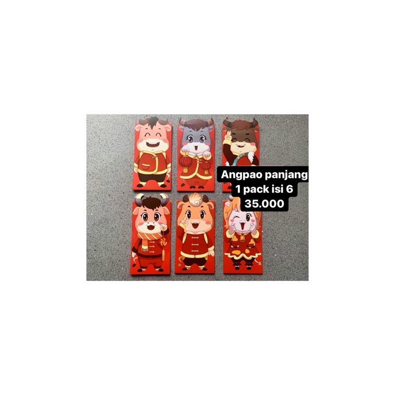 

angpao imlek panjang 3D 2021