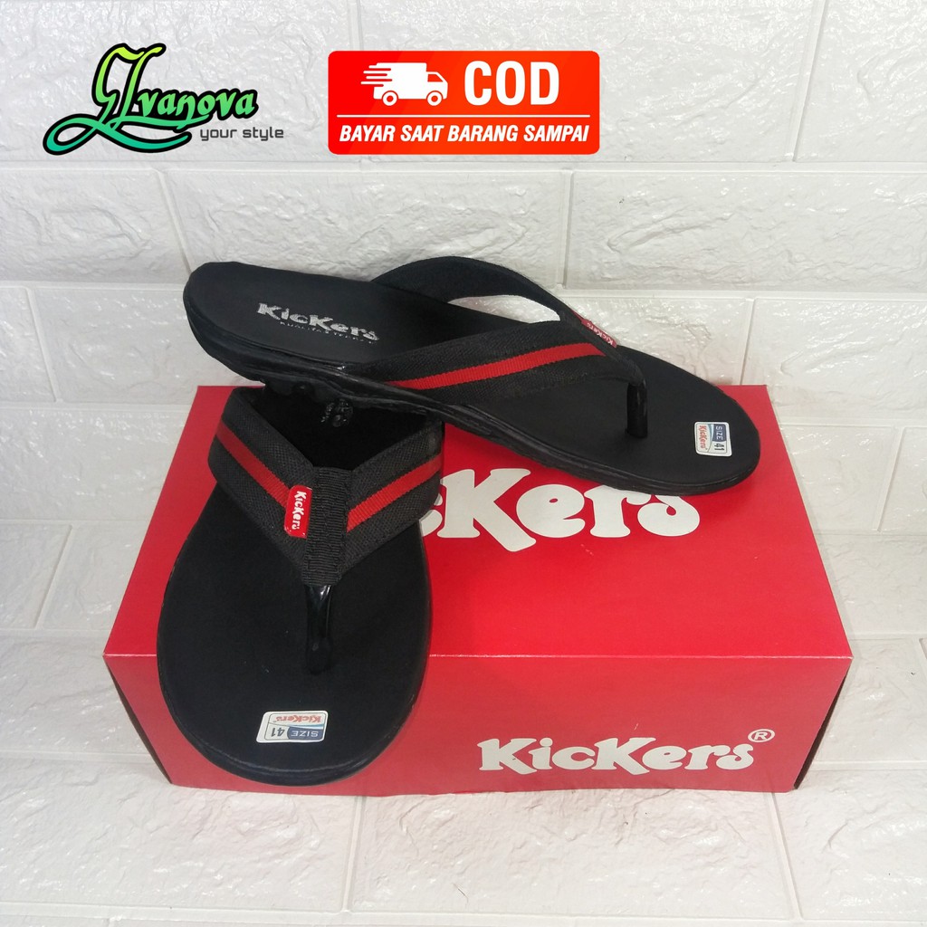 Grosir sandal murah.  Sandal pria kicker
