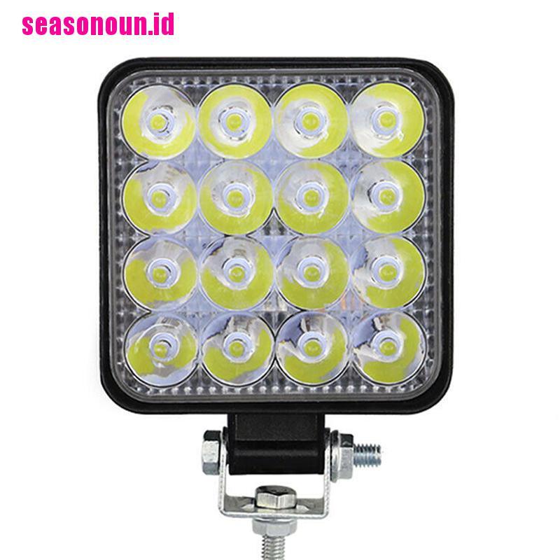 (seasonoun) Lampu Sorot 16-led 48W Untuk Mobil ATV Off-Road