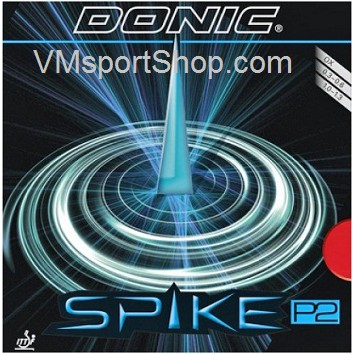 Donic Spike P2 - Karet Bintik Bet Bat Pingpong Tenis Meja