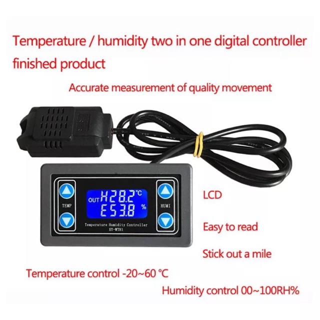 Thermostat Hygrometer Digital XY-WTH1 Temperature Humidity Controller