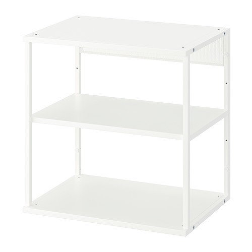 PLATSA Unit rak terbuka 60x40x60 cm putih