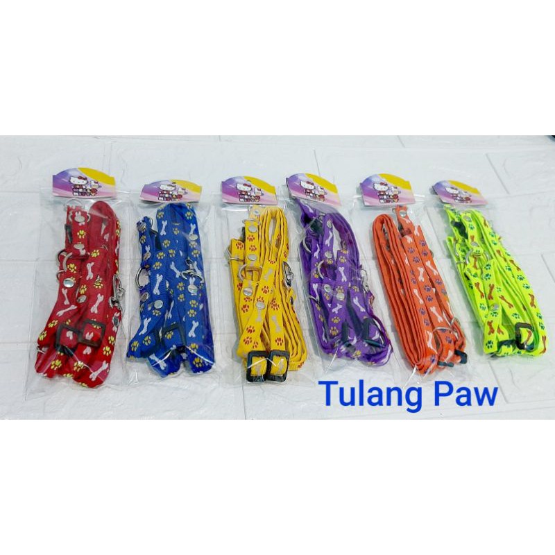 TALI hernes Y MOTIF kucing anjing corak