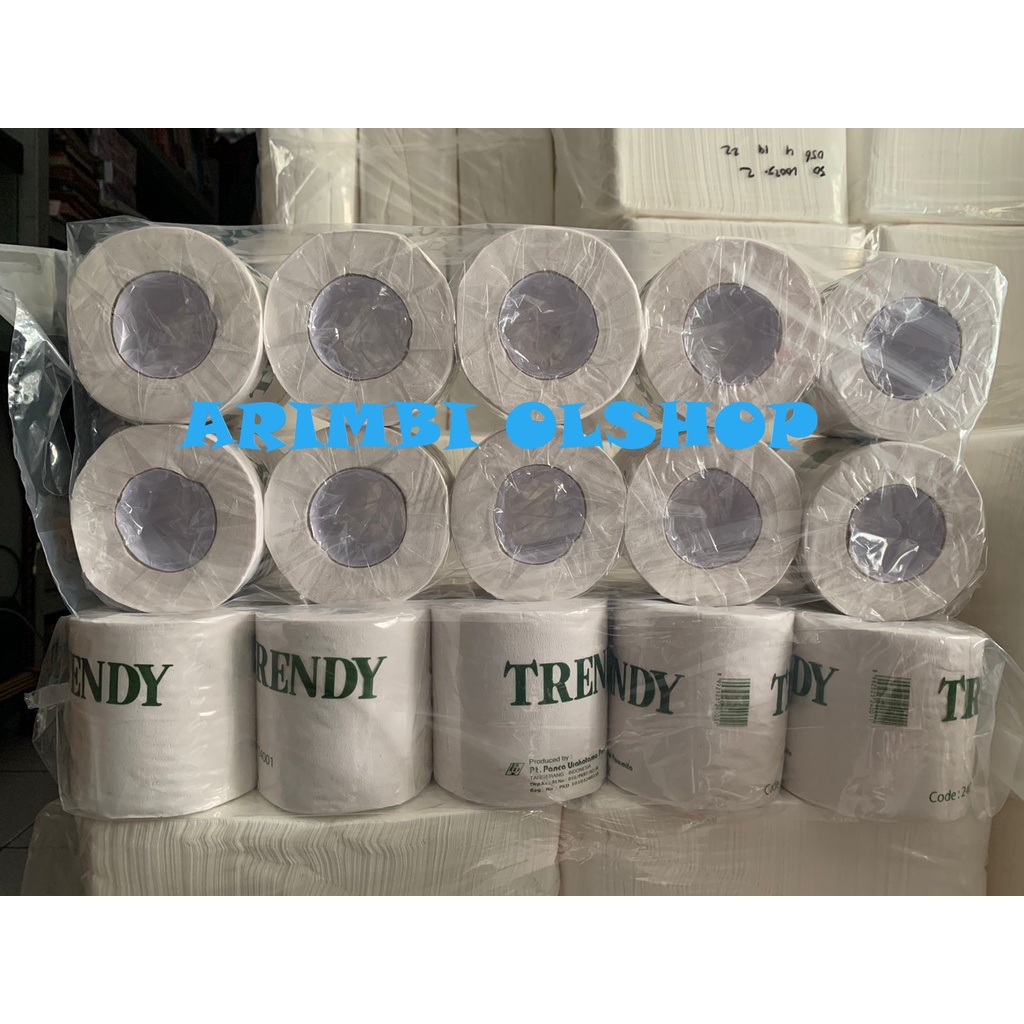 TISSUE TRENDY ROLL HIJAU