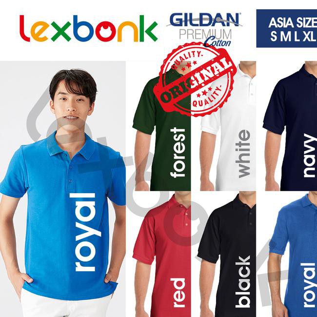 Xmcu Gildan Sport Shirt Premium Cotton 83800 (Xs, S, M, L, Xl) 66Xe