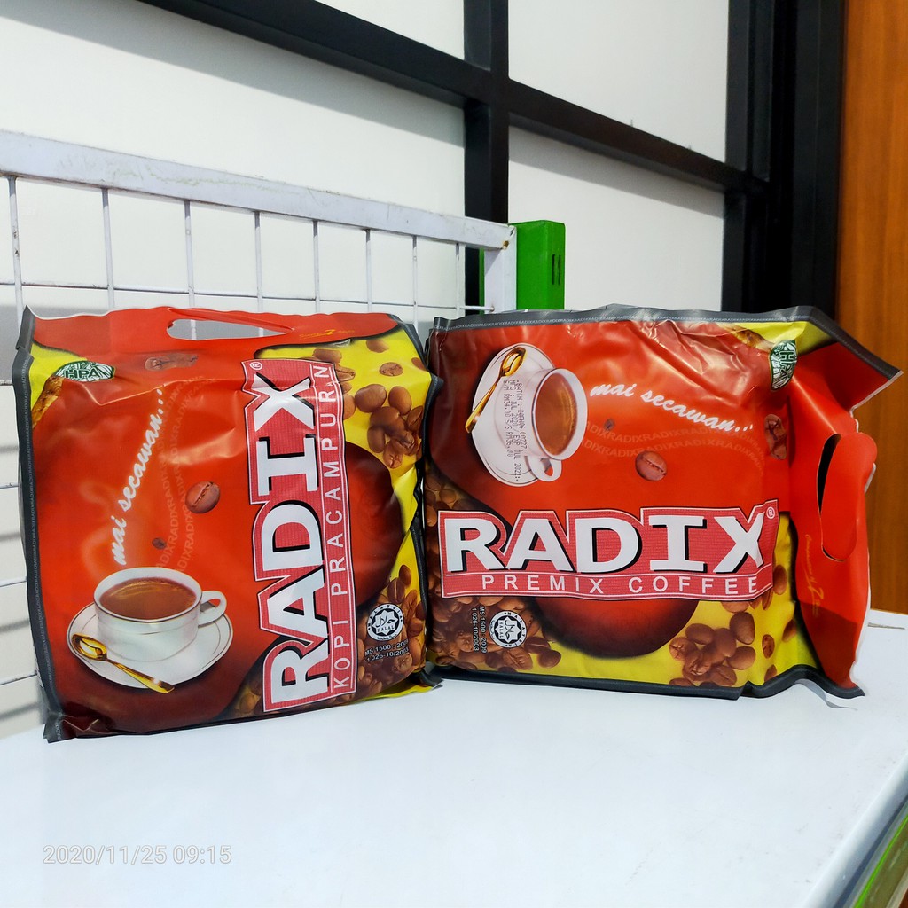 

RADIX KOPI REMPAH PRACAMPURAN MAI SECAWAN 32 Sachet memelihara kesehatan jantung UK ORIGINAL