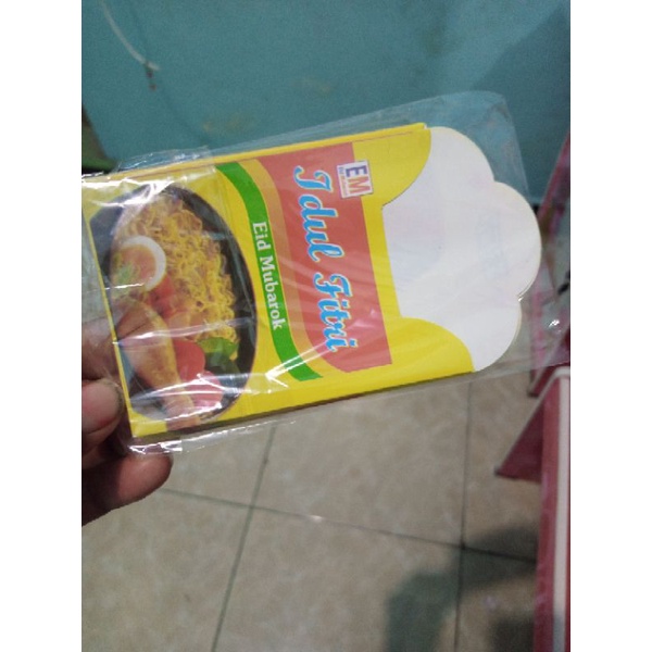 

Amplop lebaran motif indomie 1pcs isi 10