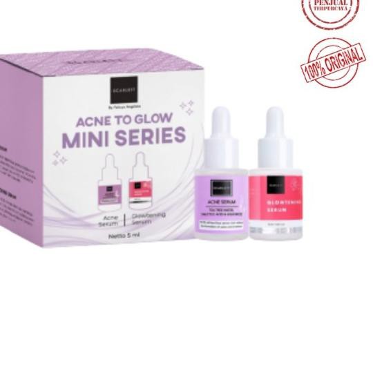 ➸ SCARLETT WHITENING SERUM BRIGHTLY - SERUM ACNE SCARLETT BY FELICIA - MINI ACNE ♀