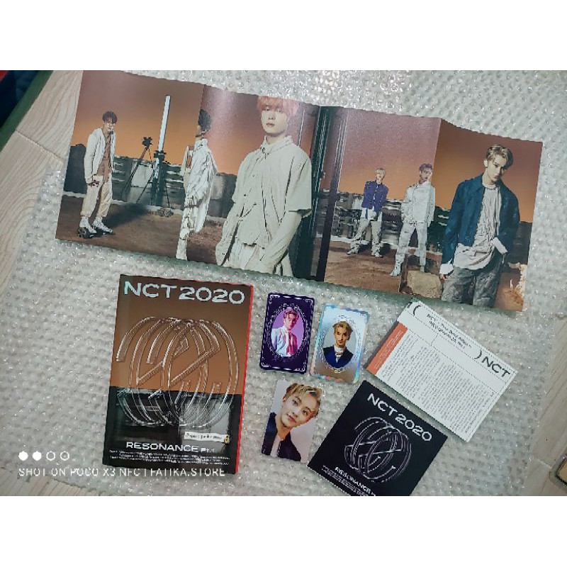 Ready Ina Fullset NCT 2020 Album Resonance PT 1 Future Mark set Past PC Jaehyun YB Taeyong SYB