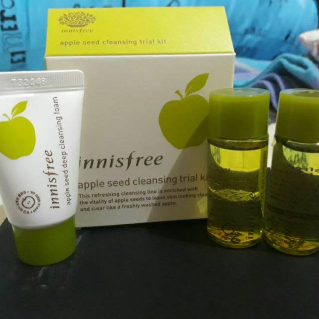 Innisfree apple seed cleansing trial kit