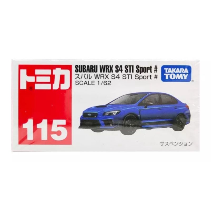 Tomica Reguler 115 Subaru WRX S4 STI Sport Takara Tomy reguler